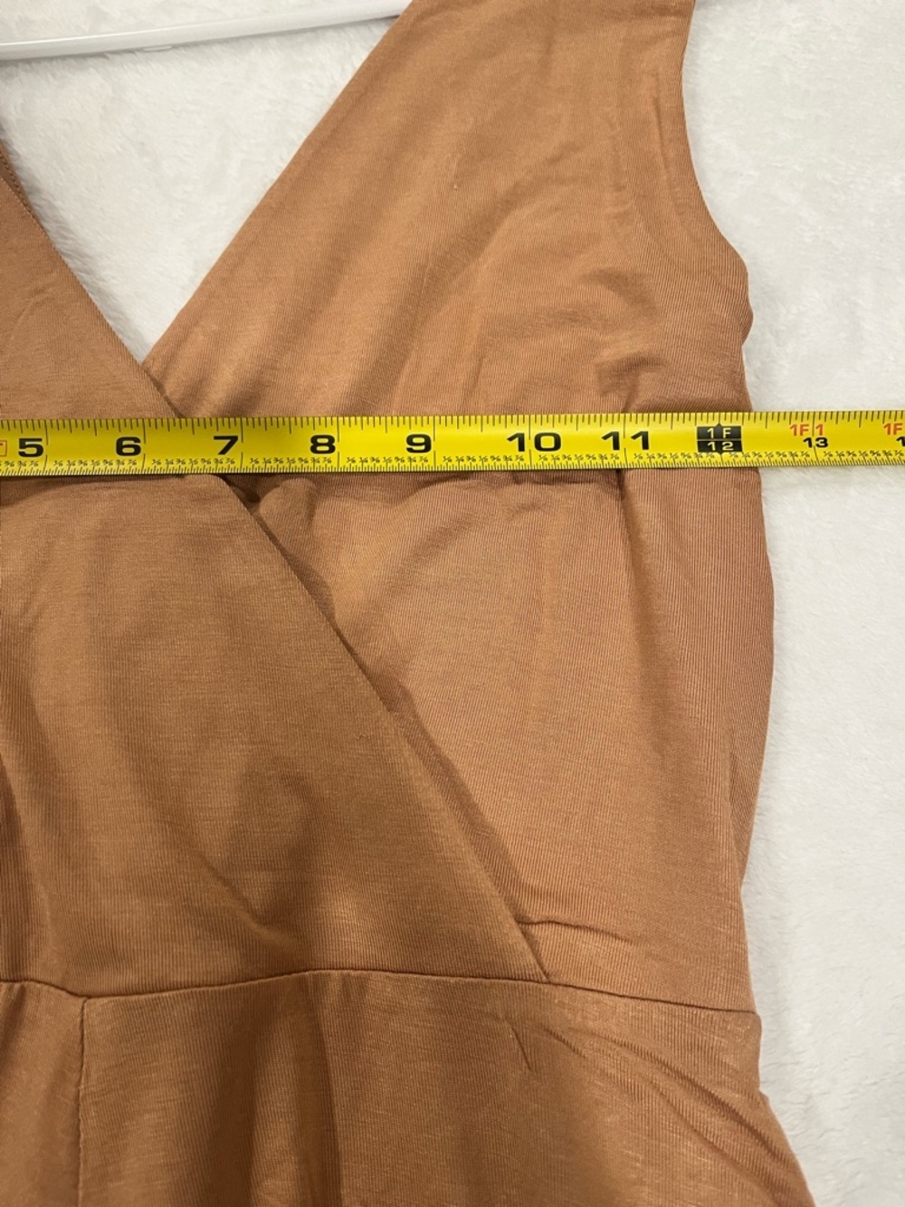 Zenana V-Neck Sleeveless Knit Romper with Pockets - Small - Picture 7 of 9